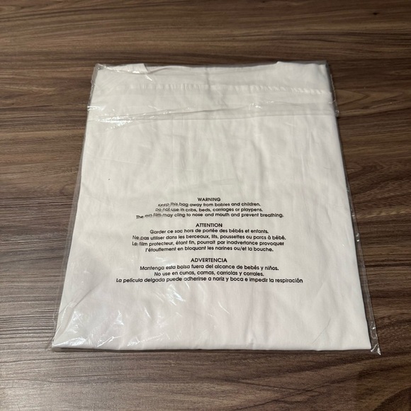 Harshman Callet Blouse White Long Sleeve Cotton Relaxed Fit - Size Small NWT - Picture 6 of 7